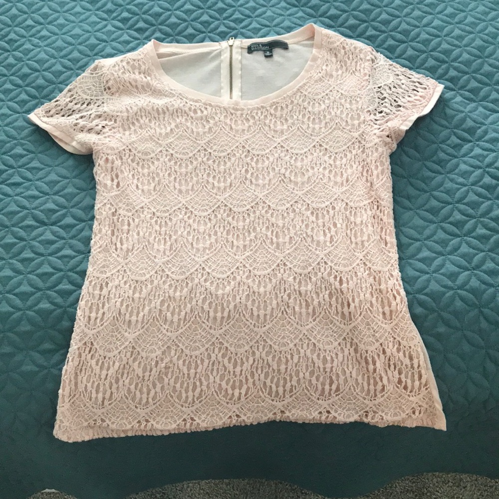 Pink Lacey shirt